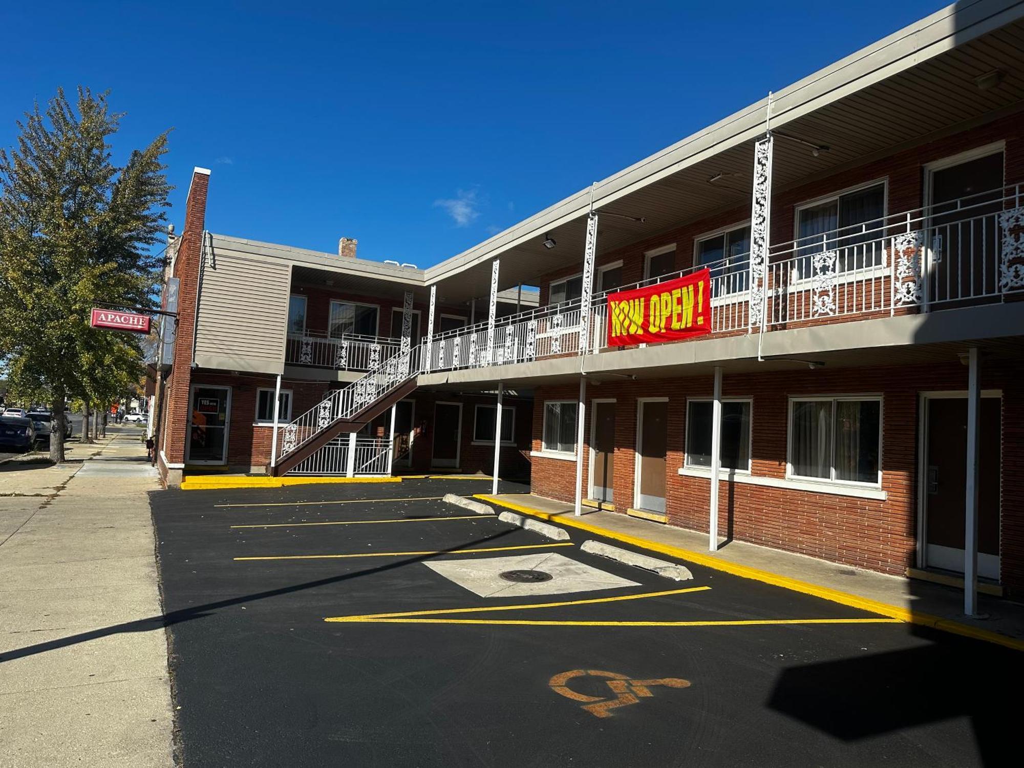 Apache Motel シカゴ エクステリア 写真